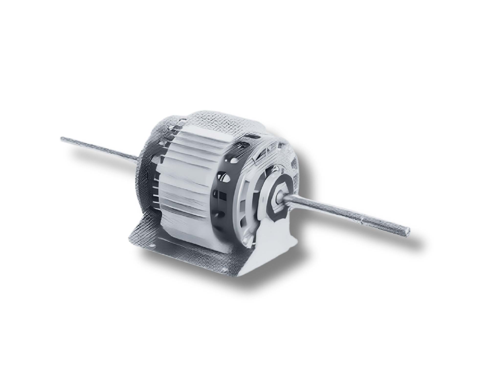 Single-Phase Capacitor-Run Motor for Ducted Direct-Drive Fan Coil Units