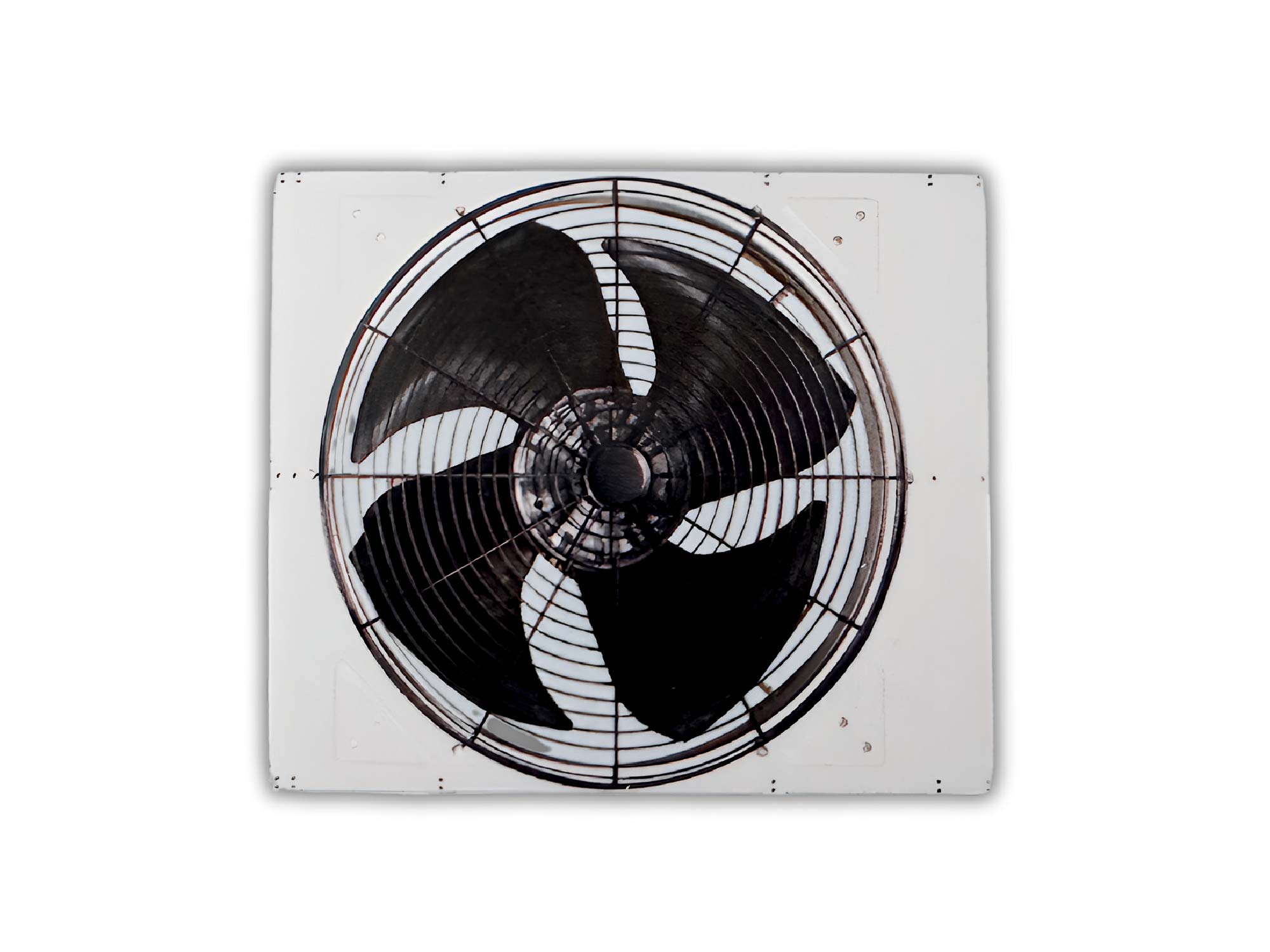 Spiral Fan-Cooled Motor for Chiller Fan Systems