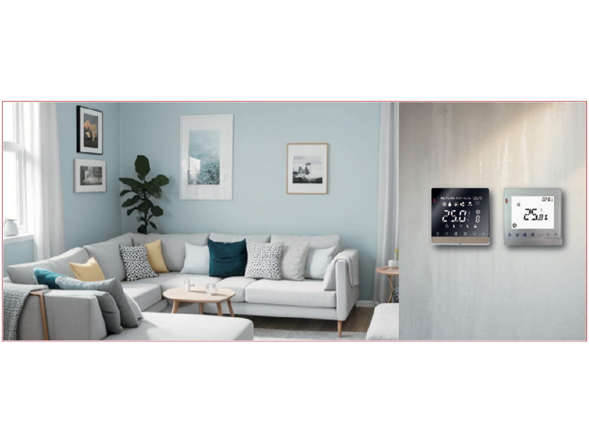 Mechanical & Electrical Integrated Solutions Smart Touch Thermostat