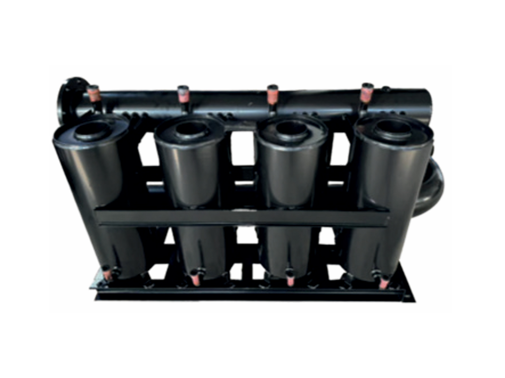 Combined Use High-Efficiency Tank heat Exchanger