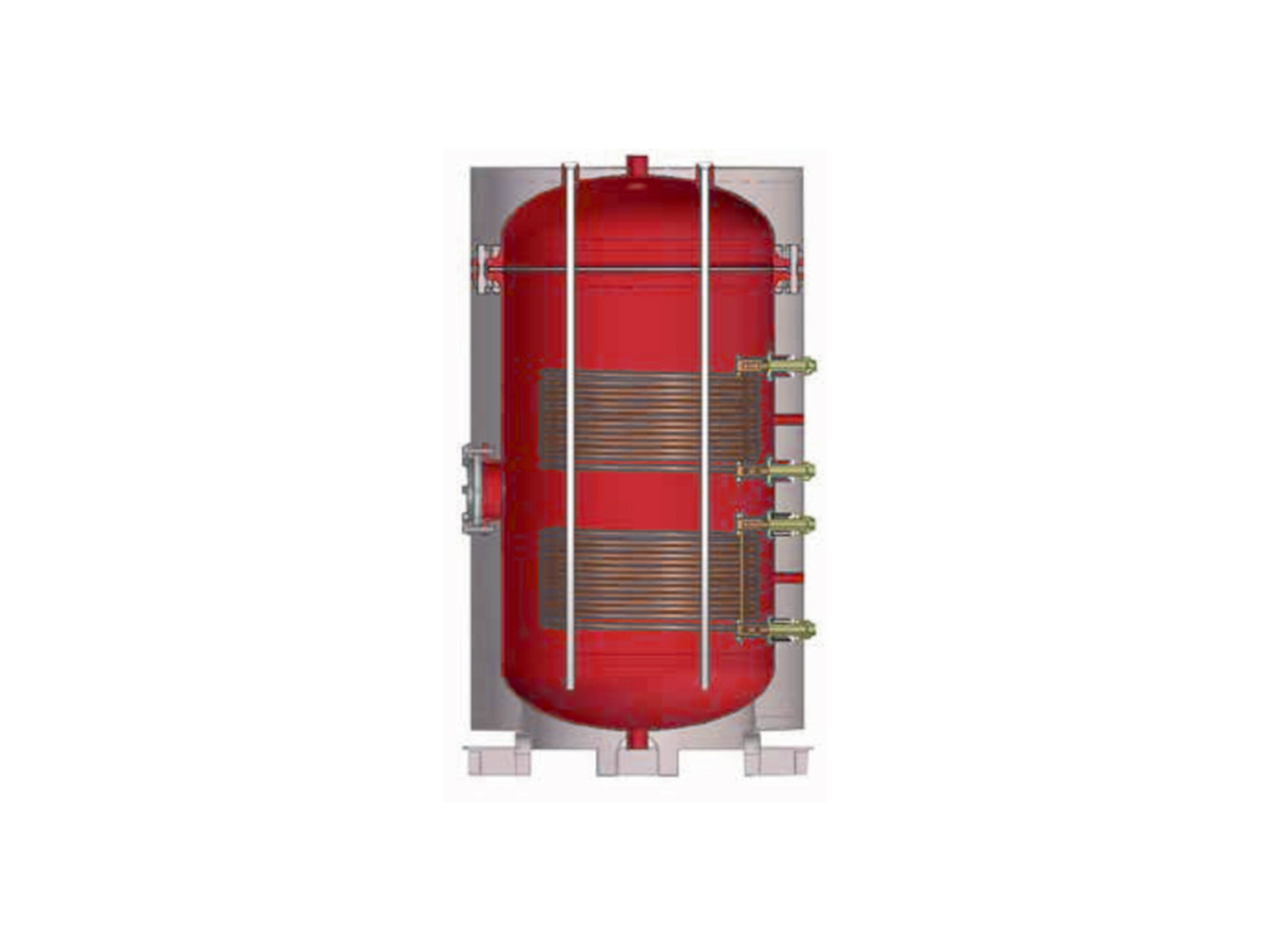 RLT-CDC Copper Double Coil Storage Tanks